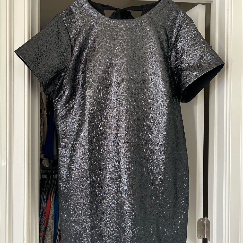 Loft Grey Textured Dress